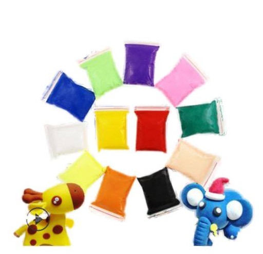 POLYMÉROVÁ PENA SENSORY PLASTICINE 12 KS