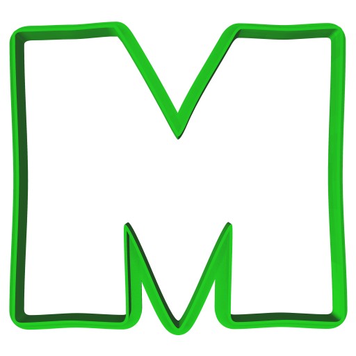 Forma na vykrajovanie edukačných listov M 8cm