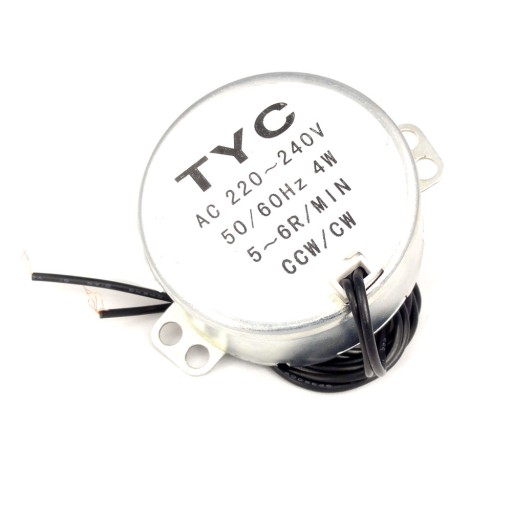 Synchrónny motor TYC-50 AC 230V 5/6RPM vpravo/vľavo