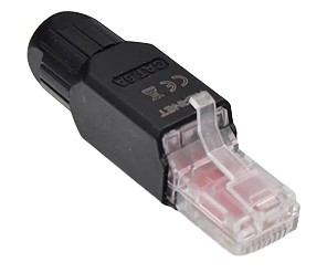 ZÁSTRČKA RJ45 UTP ZÁSTRČKA KAT.6A SKRUTOVANÁ BEZ NÁRADIA
