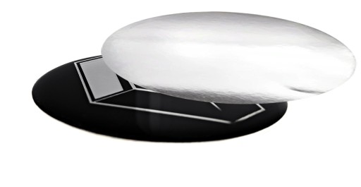 Silikónové emblémy odznaky 60mm pre Renault 6cm