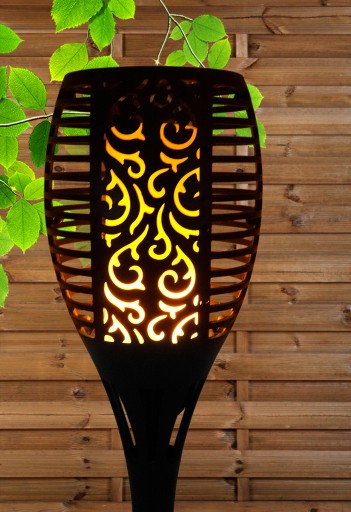 Solárne záhradné svietidlo LED Torch Flame 50cm