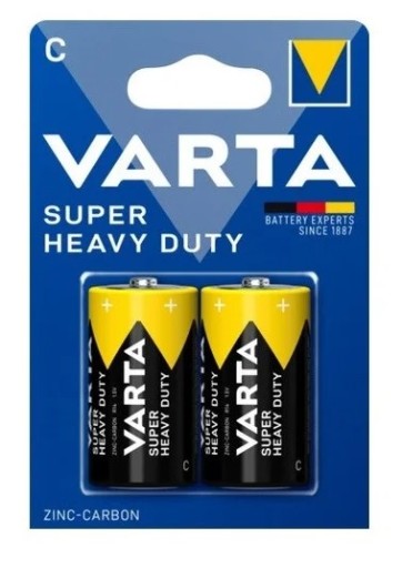 Batéria Varta Super Heavy Duty R14 C 2ks