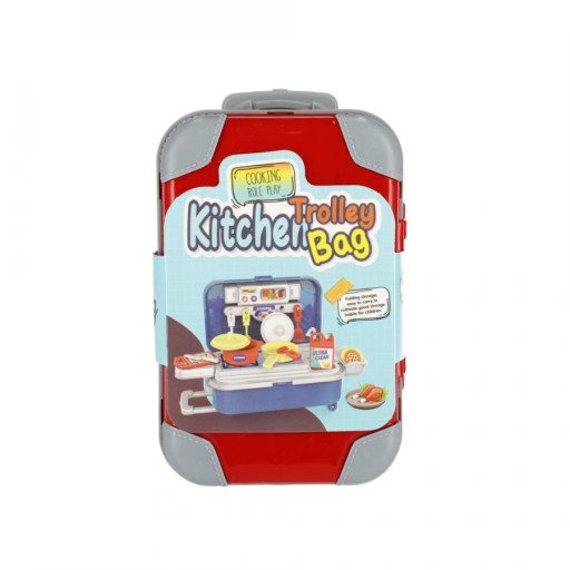 KUCHYŇA 3v1 DOMÁCE SPOTREBIČE SPORKY KUFOR DREZOVÉ PRÍSLUŠENSTVO