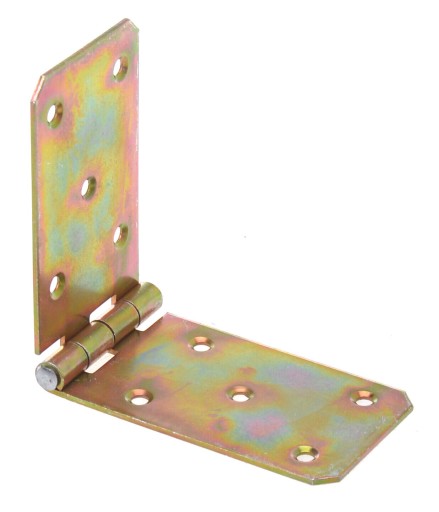 Stavebný záves 60 x 200 mm, žltý pozink