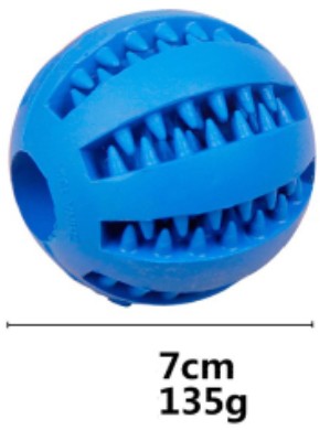 HRAČKA PRE PSA, ZUBY POKLAD, 7cm