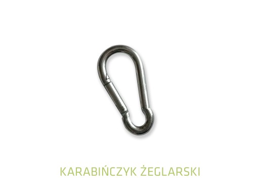 PLACHETNICOVÁ KARABÍNA NA MONTÁŽ PLACHTY