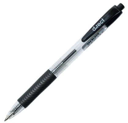 Guľôčkové pero Black Automatic 0,7 mm Sada 10 ks