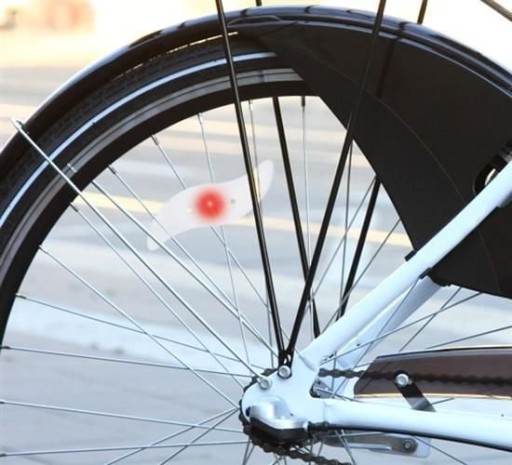 LED SVETLO NA BICYKEL NA KRYTE SPÚŠOK KOLESA