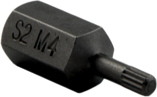 BIT 10mm SPLINE END M4 x 30mm EXCLUSIVE