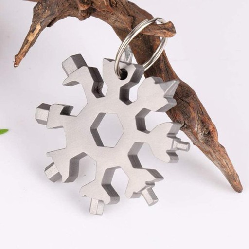 MULTIFUNKČNÝ KĽÚČ SNEHOVÁ VLOČKA MULTITOOL SNOW 18V1