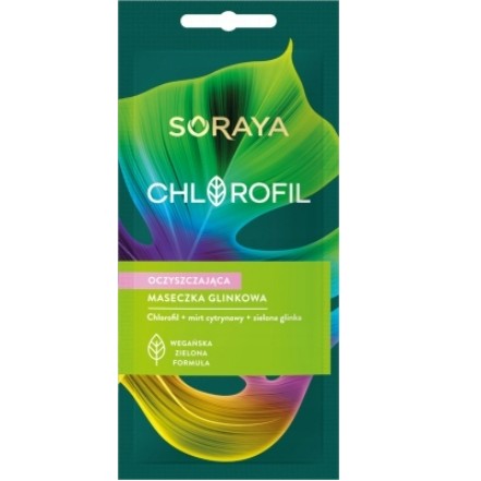 Soraya Chlorofyl čistiaca ílová maska Zelená myrta s citrónom