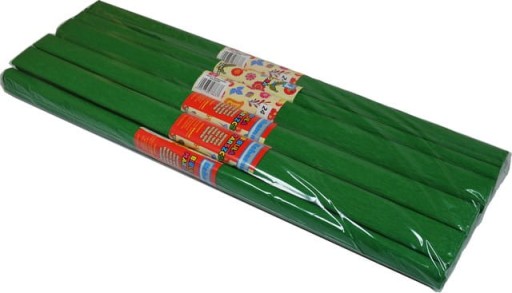 CRIPPED hodvábny papier č. 24 TMAVÝ ZELENÝ