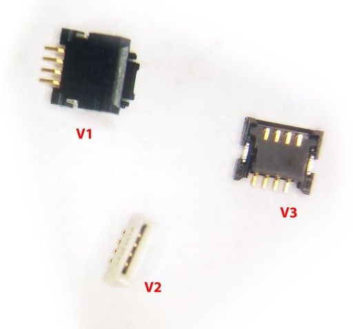 4 PIN V3 konektor používaný v konzolách Nintendo