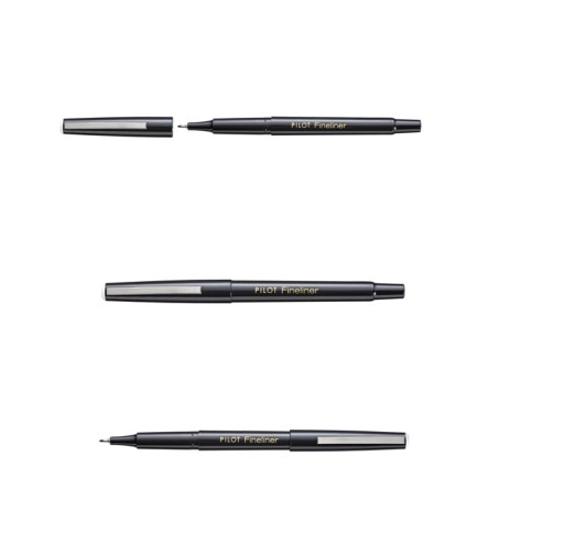 PILOT SW-PPF FINELINER čierna