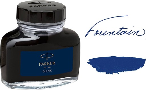 Fľaštička s atramentom Parker Quink Navy Blue (57 ml)