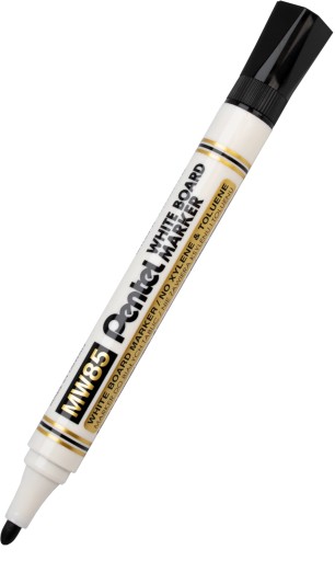 Popisovač na tabule PENTEL, čierny, 250 m