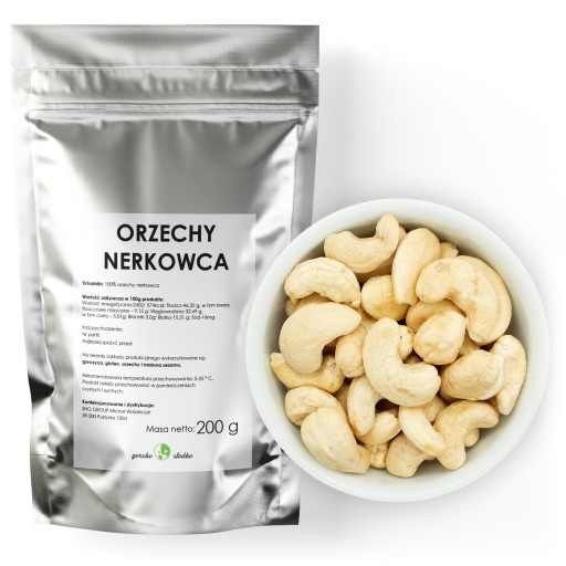 KEŠU ORIECHY najvyššej kvality 200g