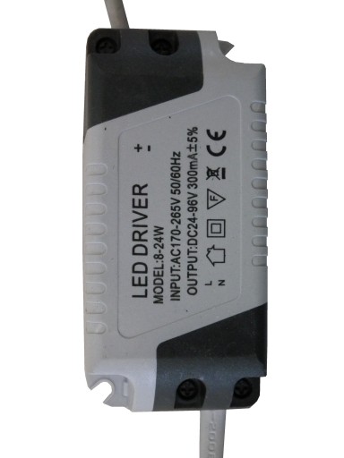 LED OVLÁDAČ 24W DC 24 - 96V transformátorový zdroj