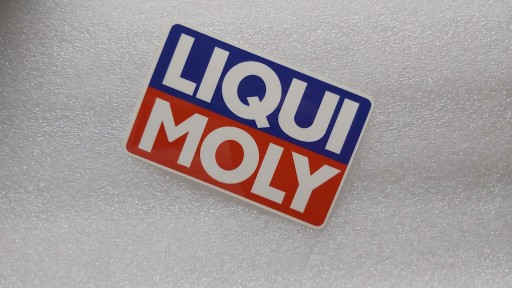 NÁLEPKA S LOGOM LIQUI MOLY 8,3 x 5,5 cm