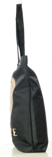 Elegantná dámska taška cez rameno Shopper, ČIERNA