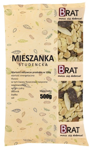 Študentská zmes 500g PERFEKTNÁ zdravá SNACK