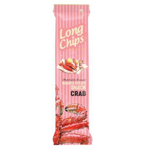 Zemiakové lupienky s krabím príchuťou 75g