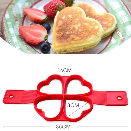 Silikónová forma na palacinky, palacinky, vajíčka, omelety, forma na vyprážanie