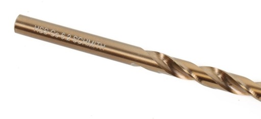 KOBALTOVÝ KOVOVÝ VRTÁK 6,2mm HSS-Co PRE LIATINU OCEL SILNÝ SCHMITH