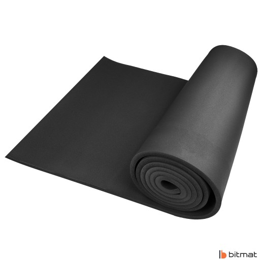 Zvukotesná podložka gumová izolačná pena 19mm bez lepidla 25cm x 100cm