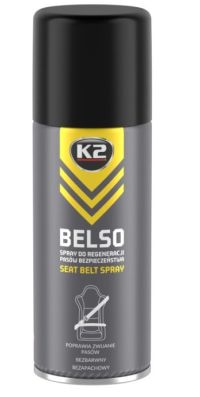 K2 BELSO 400ml Sprej na regeneráciu bezpečnostných pásov