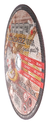 KOVOVÉ REZNÉ KOTOUČE 230 x 2mm RAPID