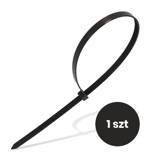 10x sťahovacie pásky Káblové pásky Zipsy 7,6 x 300 mm Silné UV sťahovacie pásky