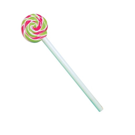 BALLPOINT, lízanka, CANDY, farebná LOLLIPPER, darček