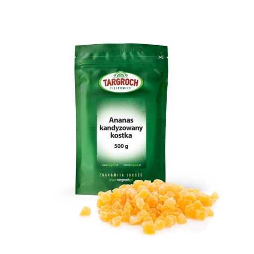 Kandizovaný ananás kocky 500g