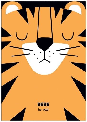 A4 KONTROLOVANÝ ZÁPISNÍK S 32 STRANAMI Priatelia CHLAPCI TIGER
