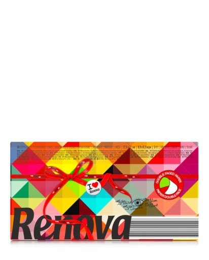 Renova vysúvacie obrúsky zelené a ružové 80 ks