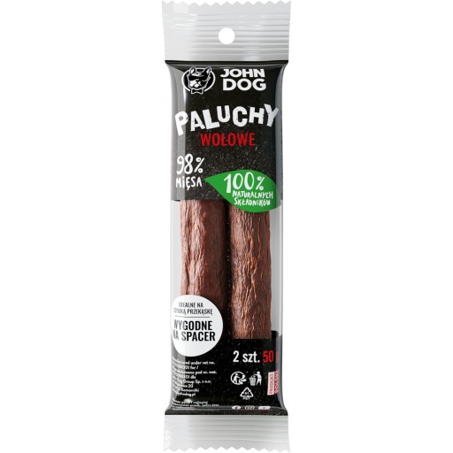 John Dog Beef finger dog pamlsky 2 ks.