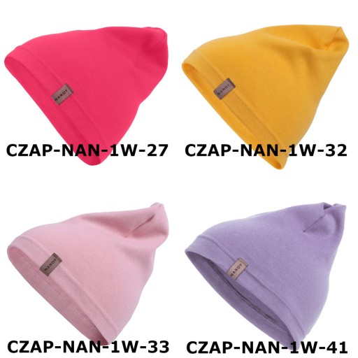 Čiapka NANDY Krasnalka Beanie, Cotton Colors