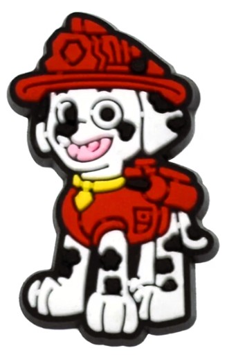 4x Špendlíky / Špendlíky pre Crocs a podobné topánky - Paw Patrol