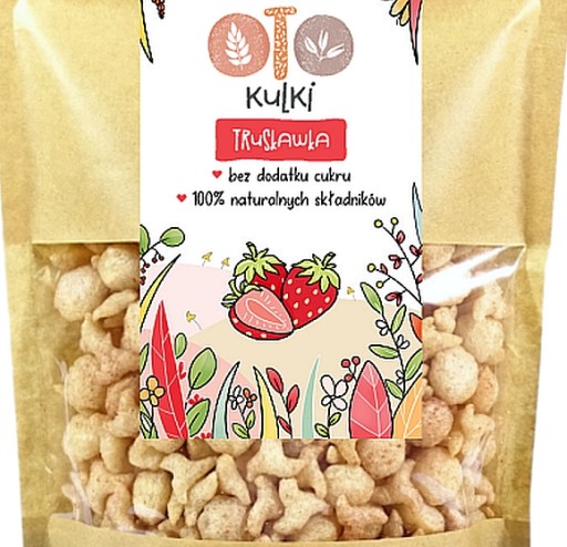 OtoLandia 0 Cukrové guličky Vločky Raňajky JAHODA