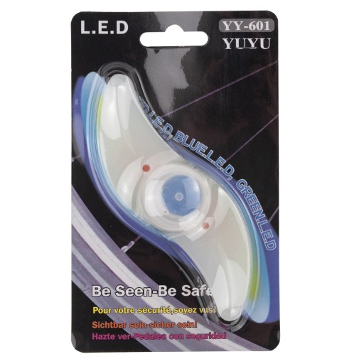 LED KRYT PRE BICYKLE SVETLO SPÚŠKOVÉHO KOLESA