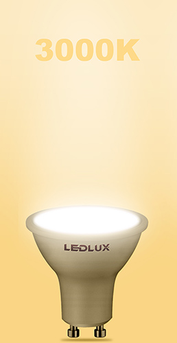 LED žiarovka GU10 1,5W = 20W SMD 3000K teplá Premium LEDLUX nebliká
