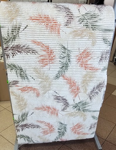 Metrová kúpeľňová predložka, mäkká, rýchloschnúca, 65 cm x 10 cm, MAT-009