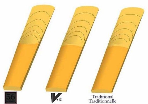 VANDOREN Bb klarinetový plátok, tvrdosť: 1,5