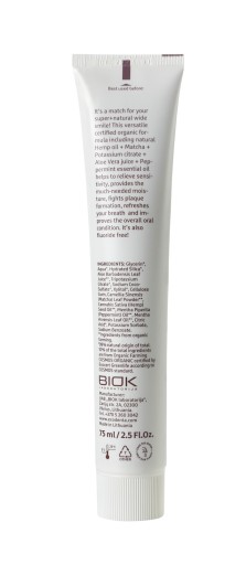 Bio zubná pasta Ecodenta Hemp Oil bez fluoridu 75ml