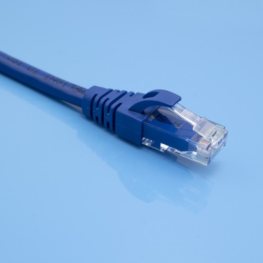 Sieťový kábel LAN INTERNET Patchcord UTP CAT6 2xRJ-45 2m rýchlosť zlatý