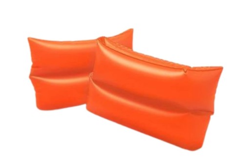 INTEX Nafukovacie plavecké návleky pre plavcov, oranžové, 2-5 ročné
