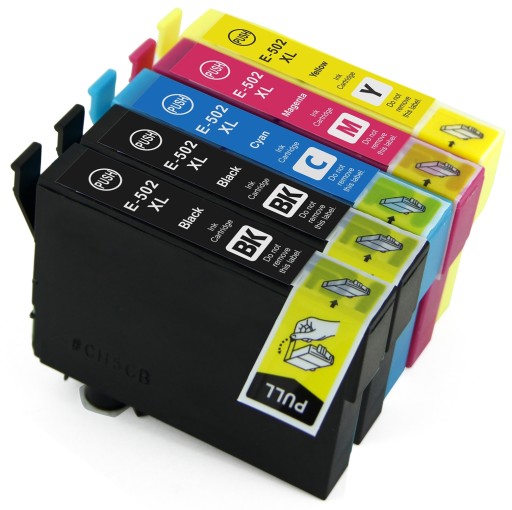 Atrament pre tlačiareň EPSON 502 XL 5 ks Expression XP5100 XP5150 XP5155 WF2880