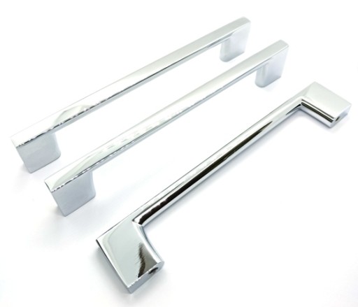 KĽÚČKA NA MODERNÝ NÁBYTOK L-96MM CHROME TECHNO
